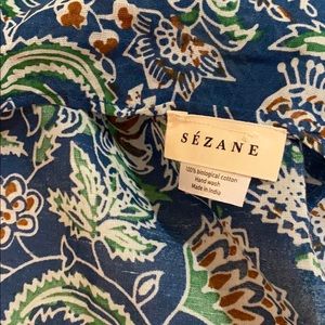 Sezane handkerchief/ scarf/ neck scarf cotton